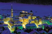 ENGADIN St. Moritz: Abendaufnahme