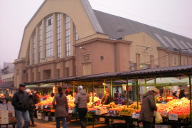 Riga, il mercato (foto Anna Maria De Luca)