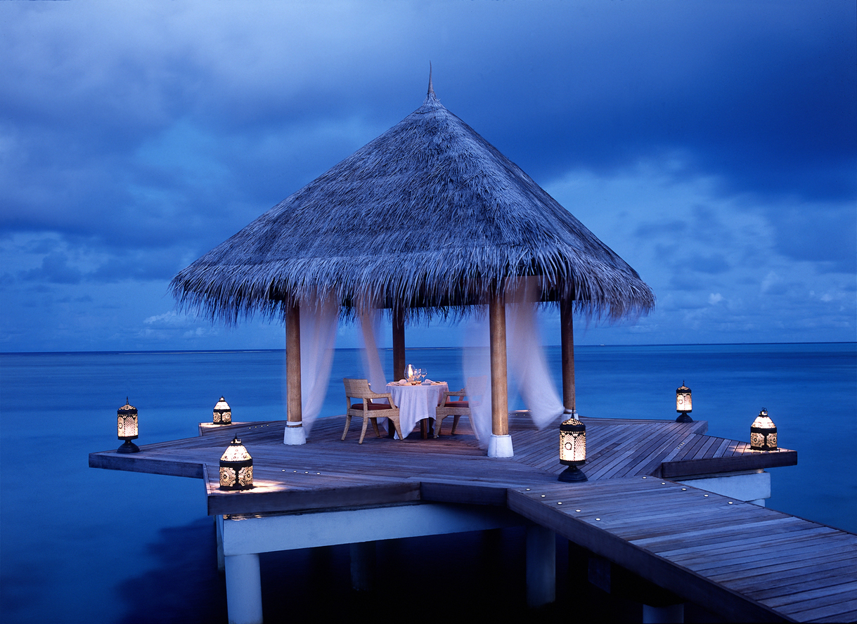 Taj Exotica Resort & Spa – Maldives – Romantic dining experience