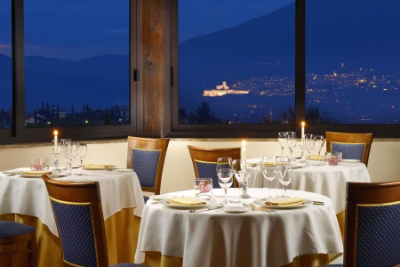 Borgobrufa Spa Resort, cena con vista