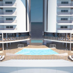 MSC Seaside, panoramic pool