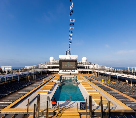 MSC Euribia tra Emirati, Qatar, Bahrain